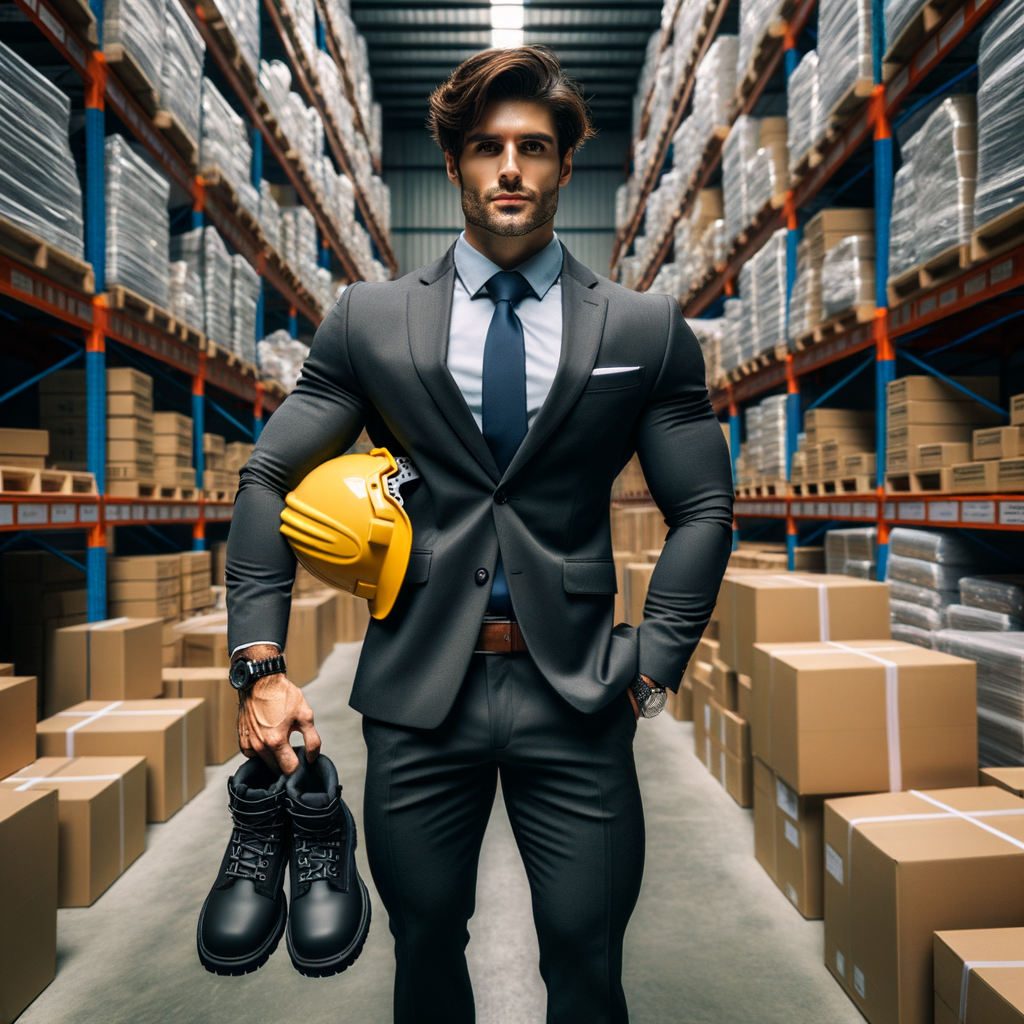 ceo of a aussie safety boots distributor in singapore, fit and strong.